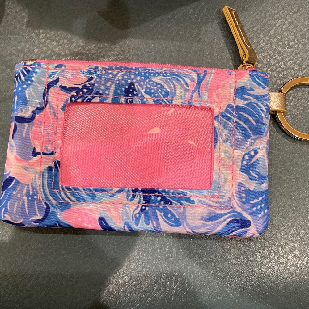 Lilly Pulitzer New in Package ID/key ring Case